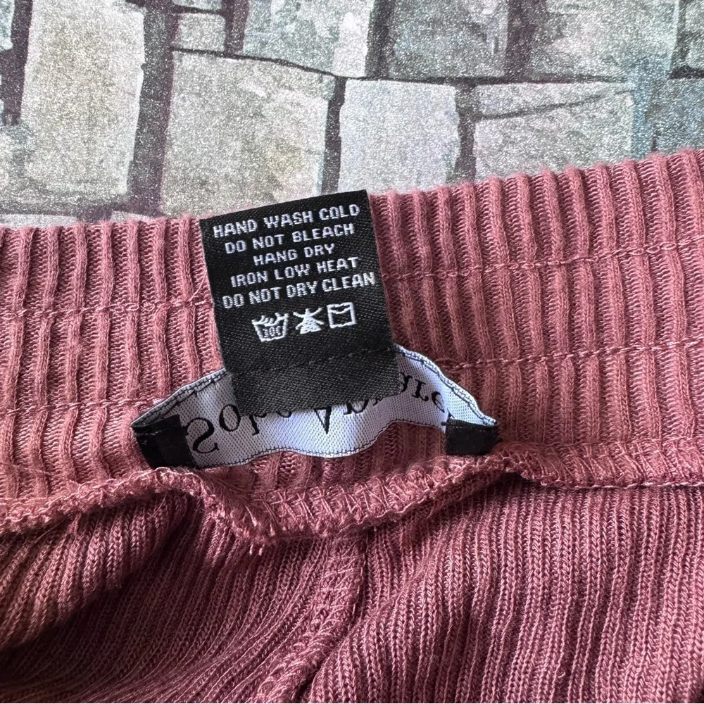 Soho Apparel Ribbed Lounge Bottoms Sz M - Picture 5 of 6